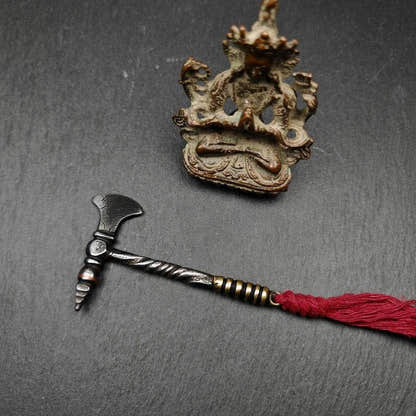 Tibetan Kartika and Ax of the Dakinis - Tibetan Buddhist art, view 4