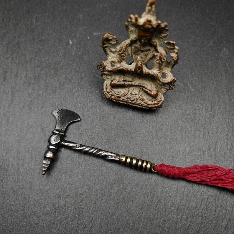 Tibetan Kartika and Ax of the Dakinis - Tibetan Buddhist art, view 4