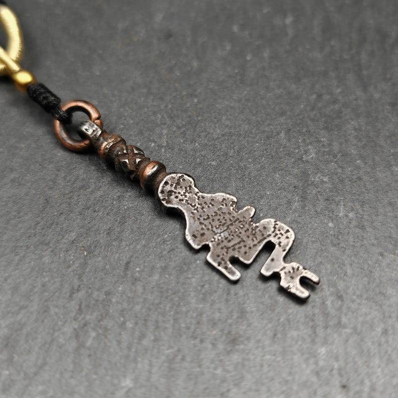 Amulet,The Key of Heart Pendant,Lucky Charm - Tibetan Buddhist amulet, view 4