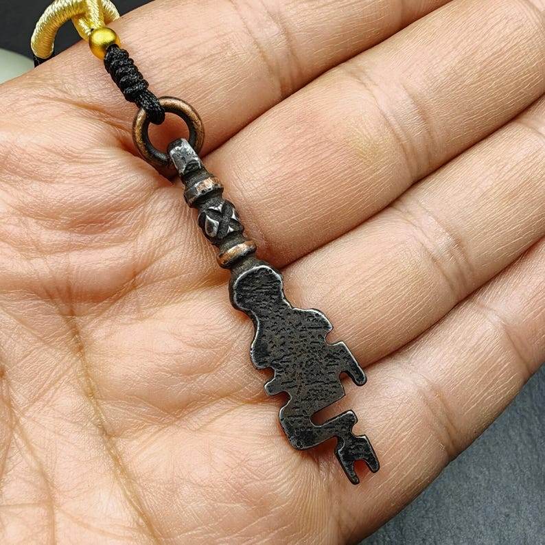 Amulet,The Key of Heart Pendant,Lucky Charm - Tibetan Buddhist amulet, view 7