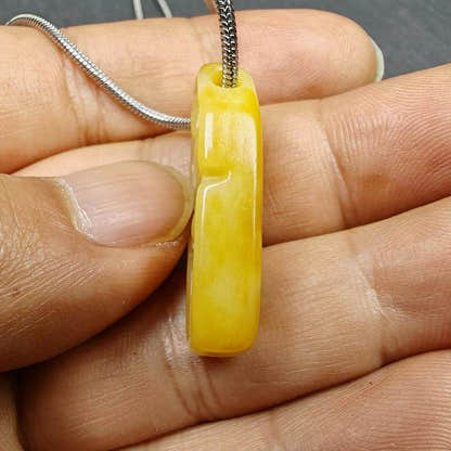 Yak Bone Carved Skeleton Pendant,32mm - Tibetan Buddhist art, view 7