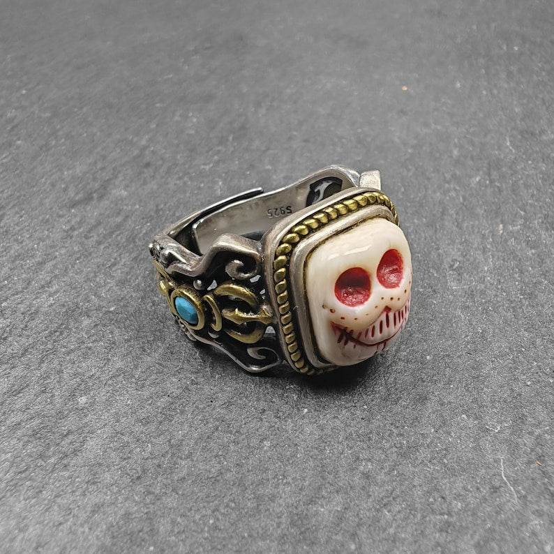 Silver Ring - Tibetan Buddhist art, view 6