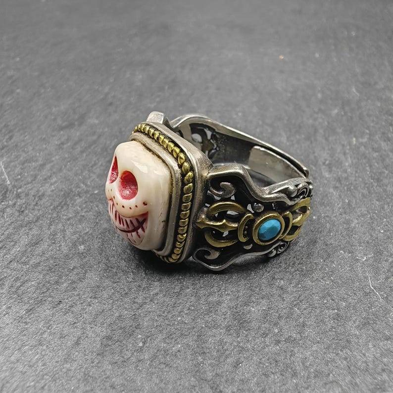 Silver Ring - Tibetan Buddhist art, view 7
