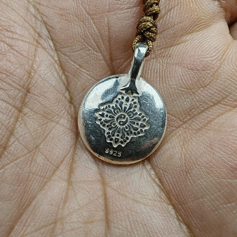 Calendar Badge,Melong Mirror, SIPAHO Amulet - Tibetan Buddhist amulet, view 8