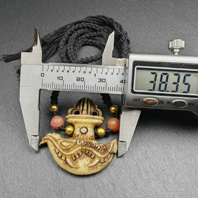 Tibetan Kapala Amulet - Tibetan Buddhist amulet, view 8