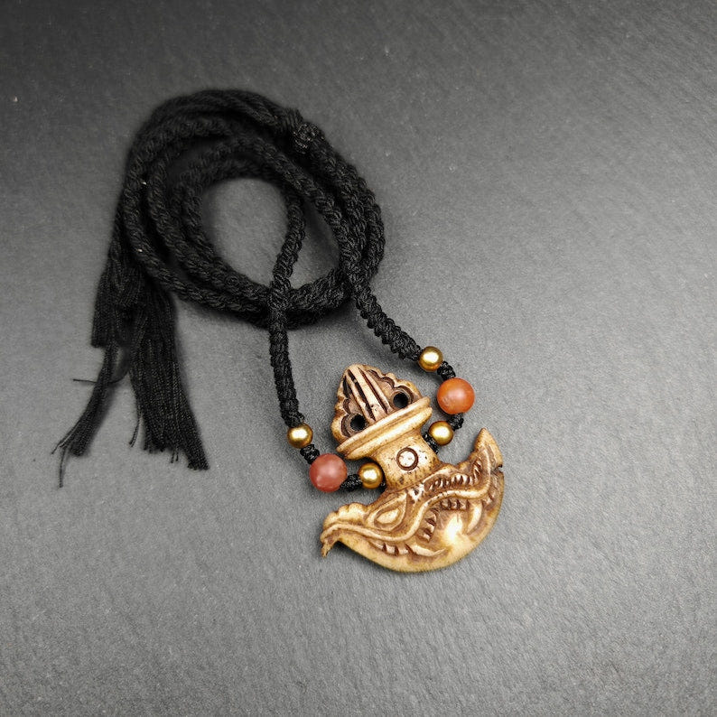 Tibetan Kapala Amulet - Tibetan Buddhist amulet, view 7