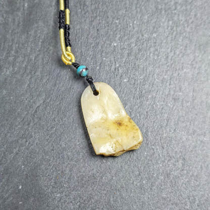 Original Kapala Amulet - 38mm - Tibetan Buddhist amulet, detailed view