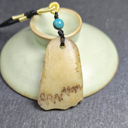 Original Kapala Amulet - 38mm - Tibetan Buddhist amulet, view 7