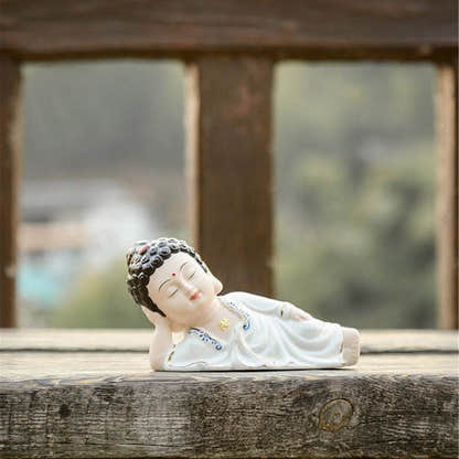 Maitreya Buddha Statue - Tibetan Buddhist statue, view 6