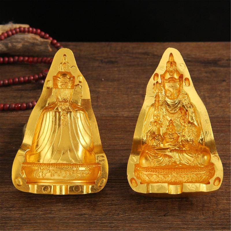 Guru Rinpoche, Padmasambhava Tsa Tsa Mold - Tibetan tsa tsa mold, view 13