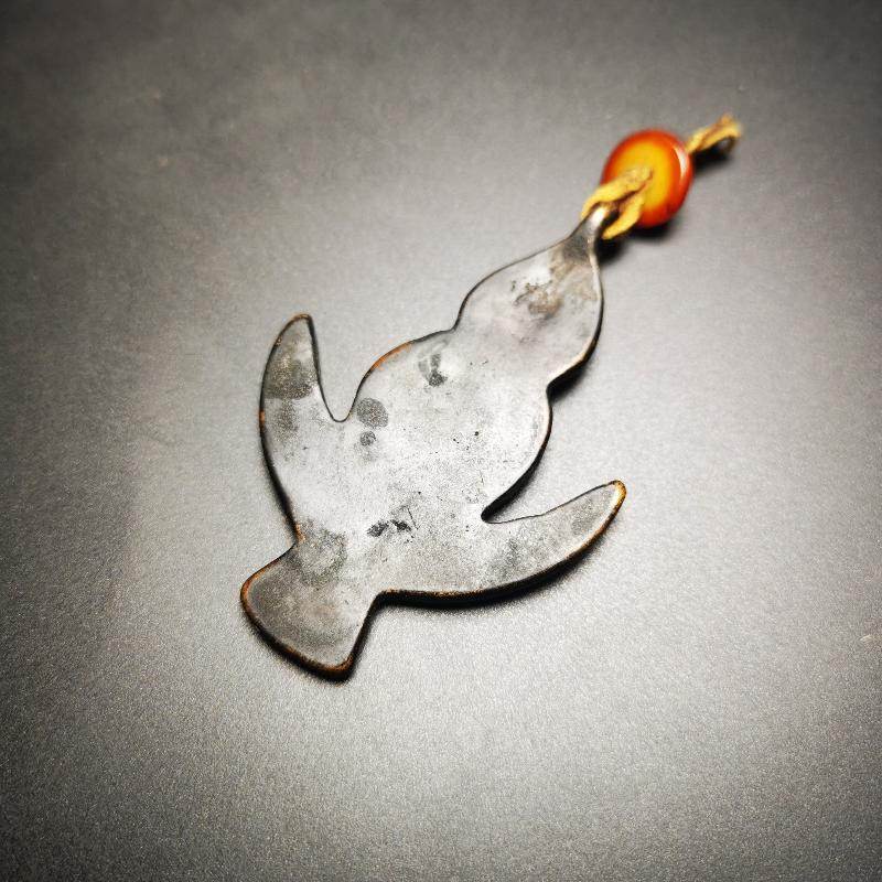 Amulet,Triratna,Mani Jewel - Tibetan Buddhist amulet, view 4