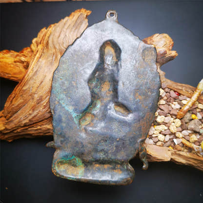 Statue,Troma Nagmo,krodikali - Tibetan Buddhist statue, detailed view