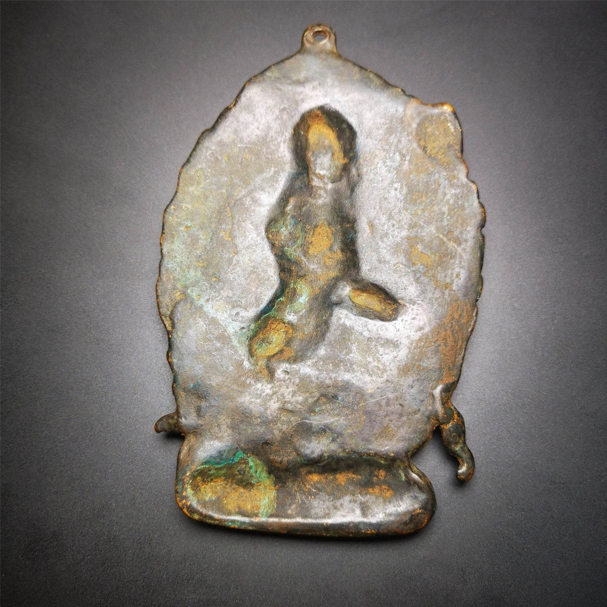 Statue,Troma Nagmo,krodikali - Tibetan Buddhist statue, view 4