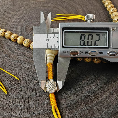 Authentic 7+mm Lotus Seed Necklace Mala: Old Tibetan Rosary 108 Prayer Beads