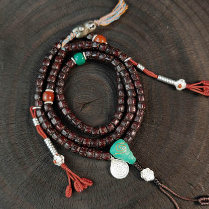 7mm Rudraksha Mala