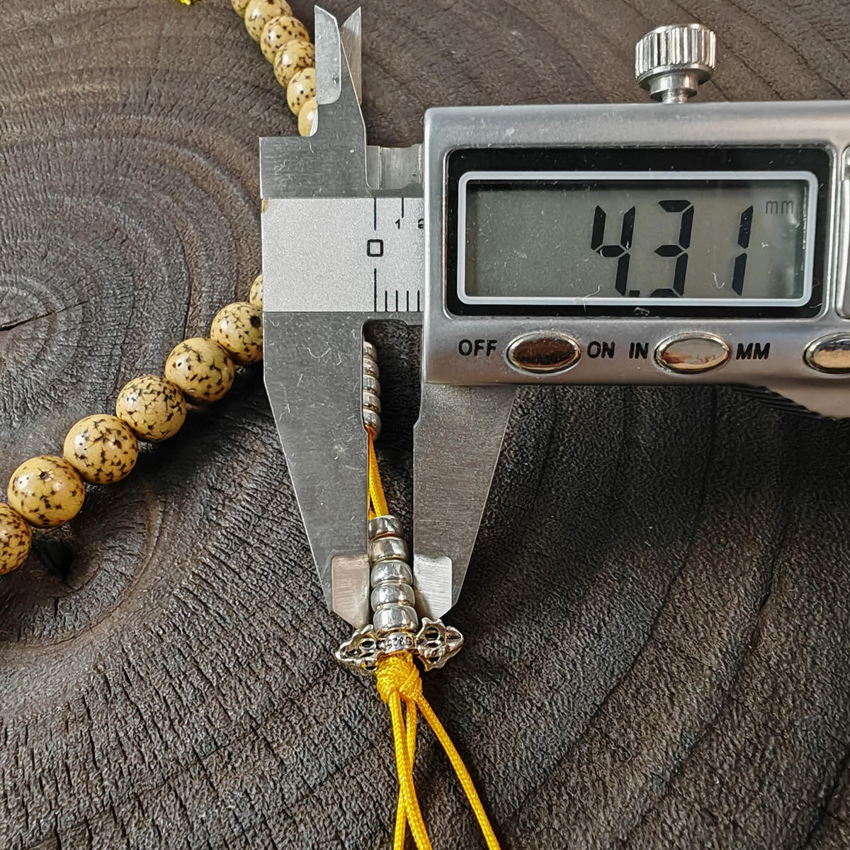 Authentic 7+mm Lotus Seed Necklace Mala: Old Tibetan Rosary 108 Prayer Beads