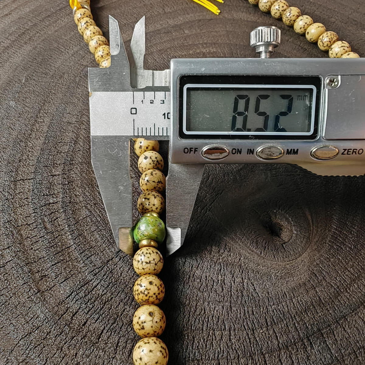 Authentic 7+mm Lotus Seed Necklace Mala: Old Tibetan Rosary 108 Prayer Beads