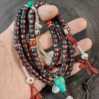 7mm Rudraksha Mala
