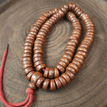 15mm Phoenix Eye Bodhi Seed Mala Blessed 108 Prayer Bead
