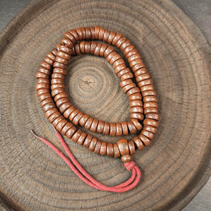 15mm Phoenix Eye Bodhi Seed Mala Blessed 108 Prayer Bead
