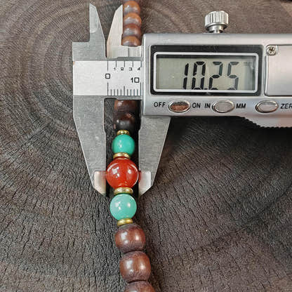 Authentic Old 9mm Bodhi Root Seed Necklace Mala