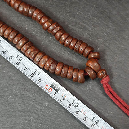 15mm Phoenix Eye Bodhi Seed Mala Blessed 108 Prayer Bead
