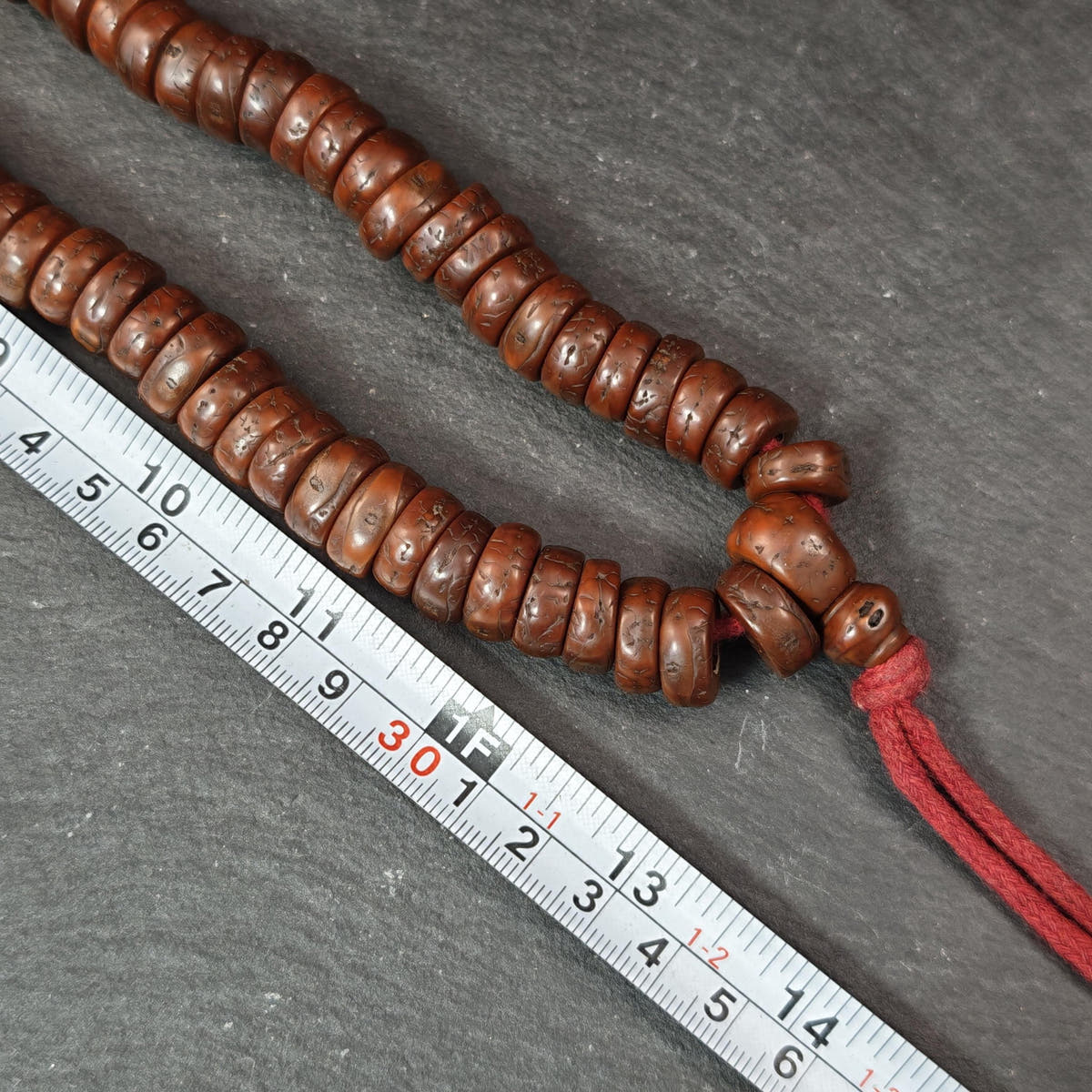 15mm Phoenix Eye Bodhi Seed Mala Blessed 108 Prayer Bead