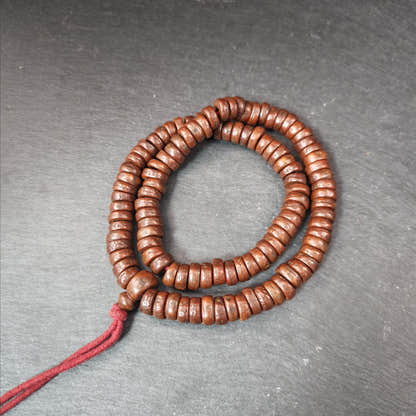 15mm Phoenix Eye Bodhi Seed Mala Blessed 108 Prayer Bead