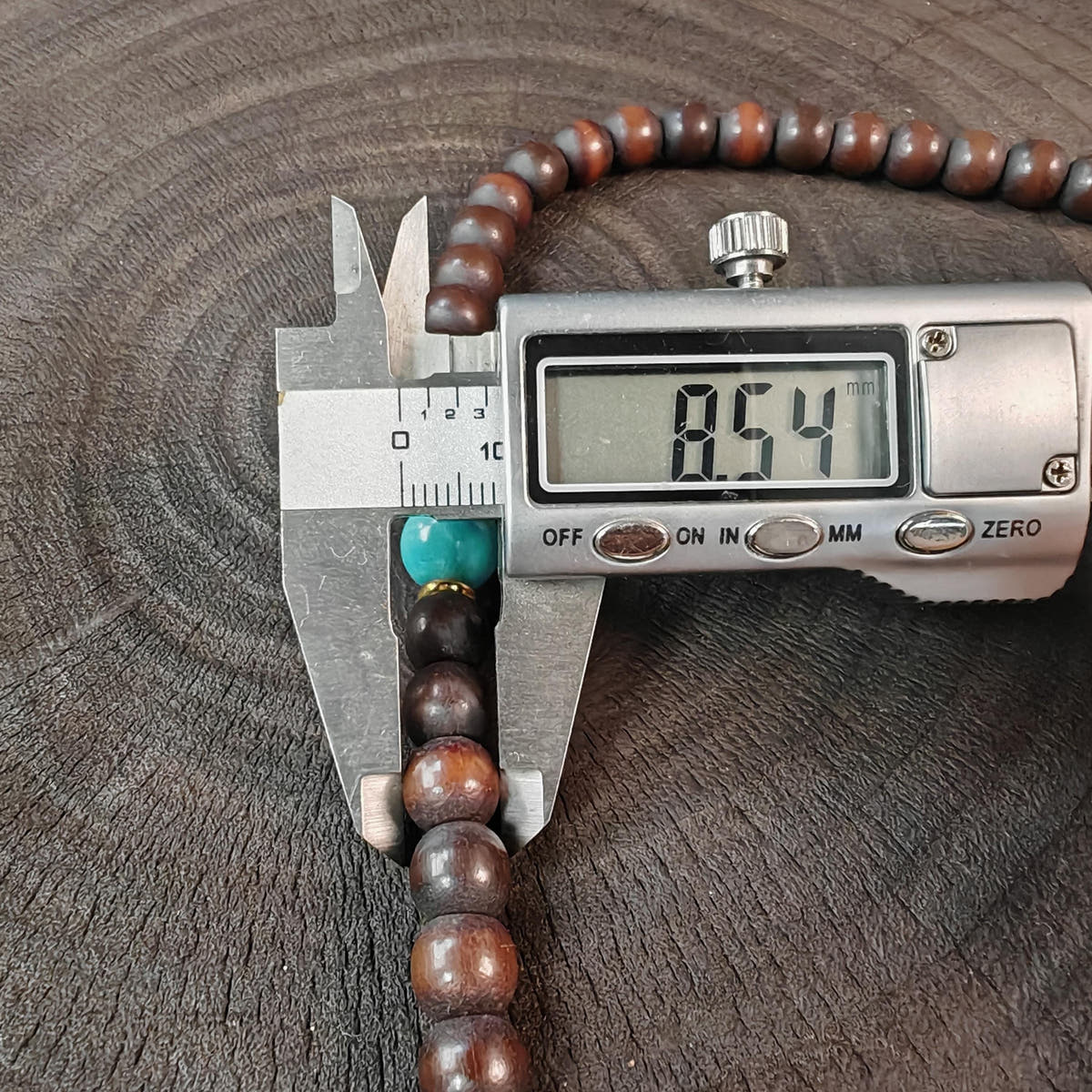 Authentic Old 9mm Bodhi Root Seed Necklace Mala