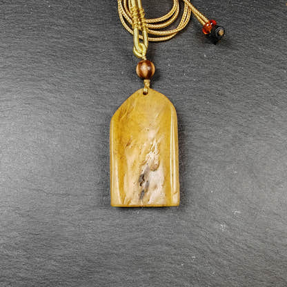 Authentic Citipati Skull Master Pendant - Old Tibetan Amulet 61mm × 32mm