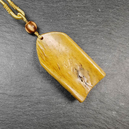 Authentic Citipati Skull Master Pendant - Old Tibetan Amulet 61mm × 32mm