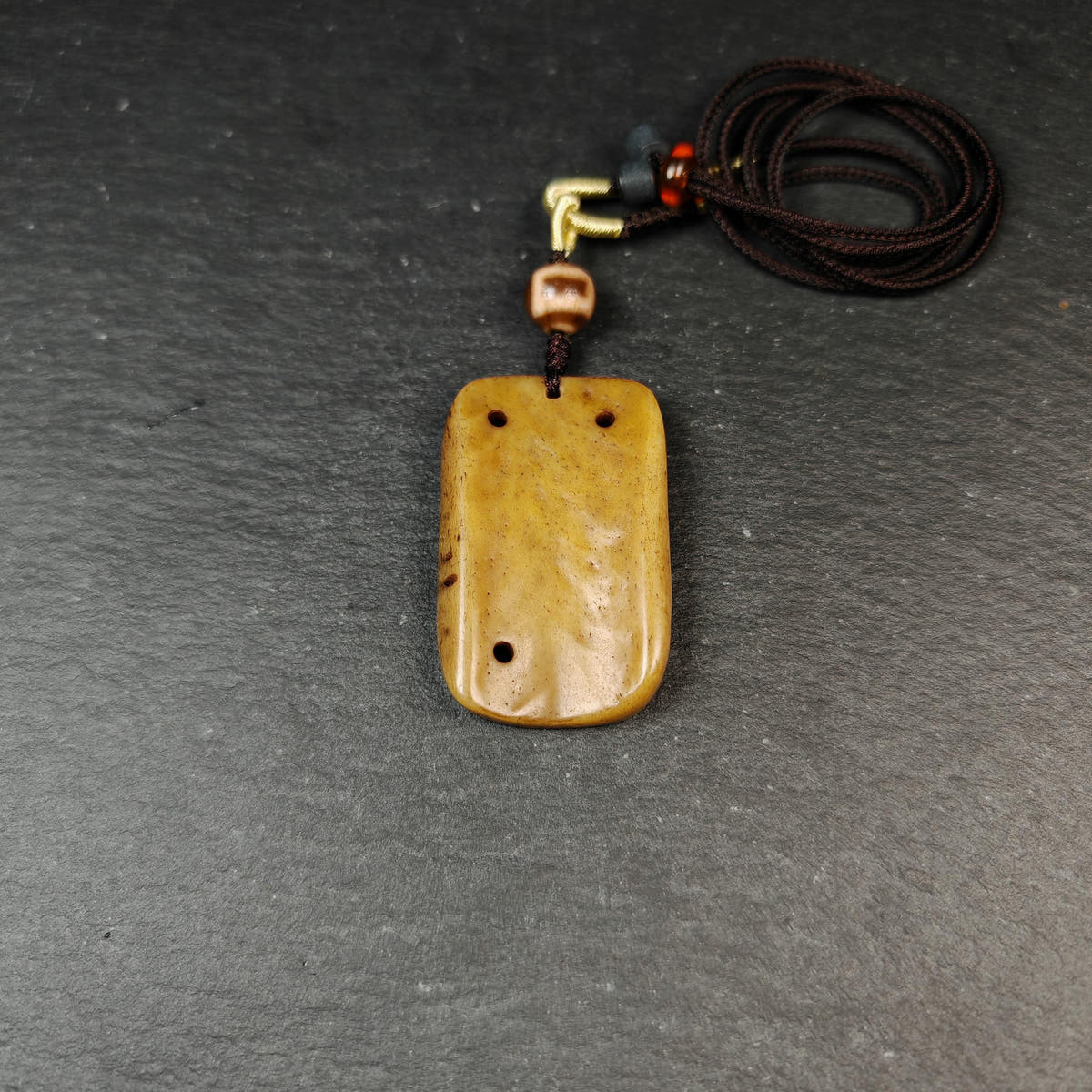 Authentic Handcarved Scorpion Pendant - Old Tibetan Amulet