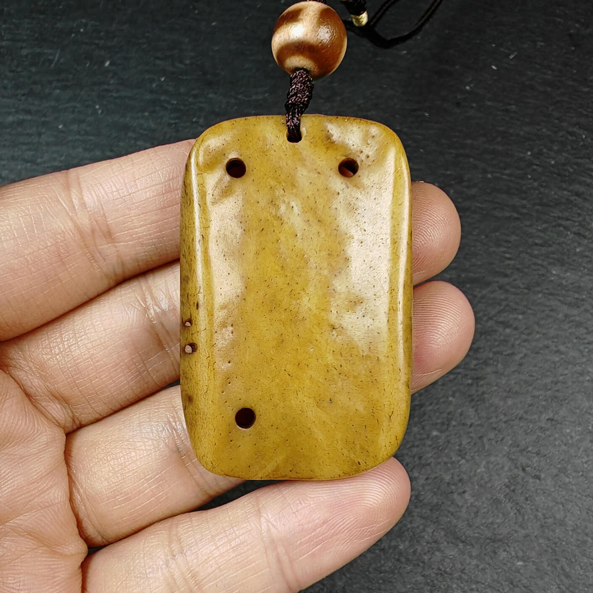 Authentic Handcarved Scorpion Pendant - Old Tibetan Amulet