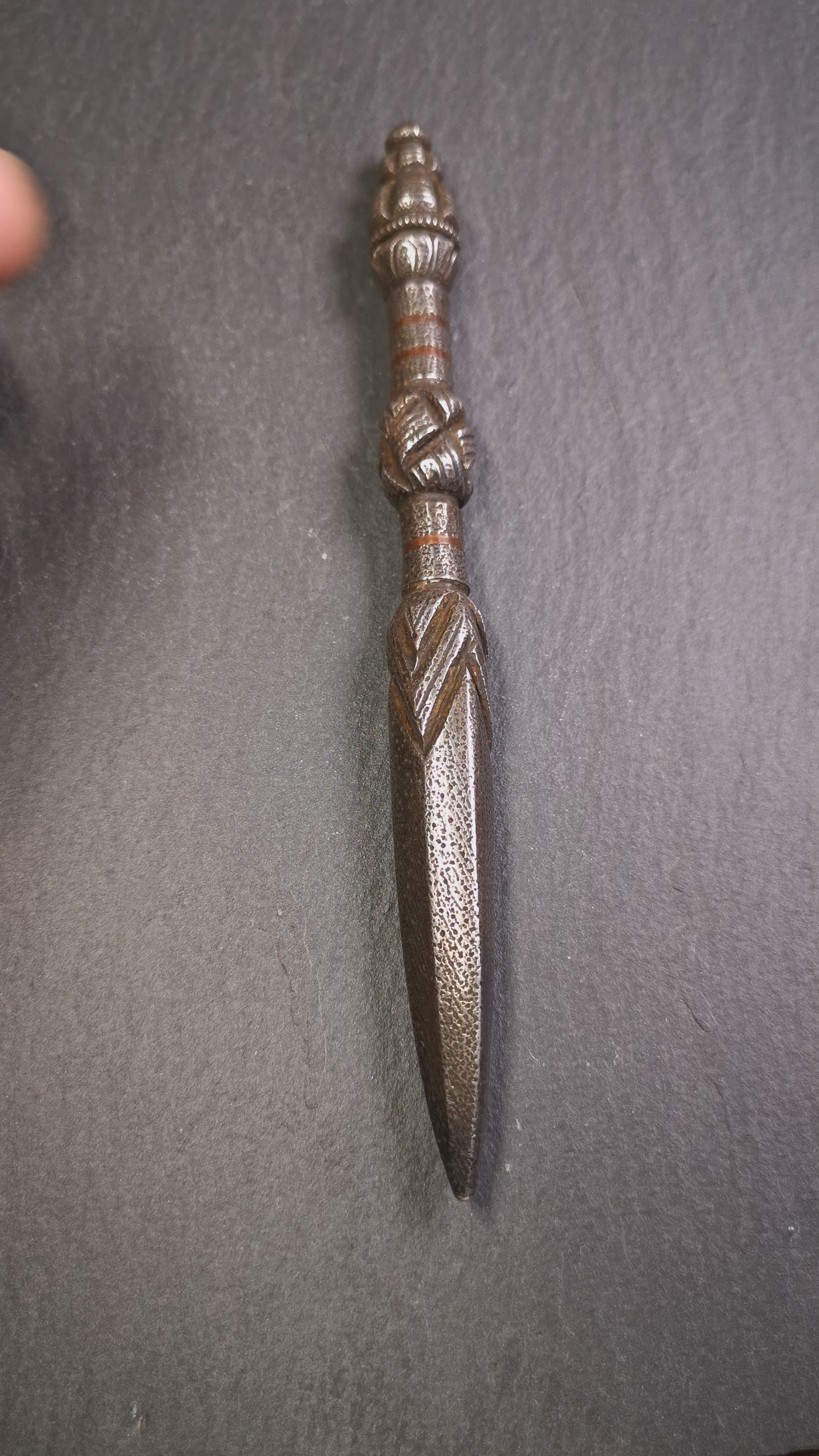 Gandhanra Tibetan Buddhist Ritual Implement - Kila - Phurba - Phurpa