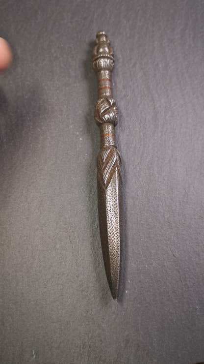 Gandhanra Tibetan Buddhist Ritual Implement - Kila - Phurba - Phurpa