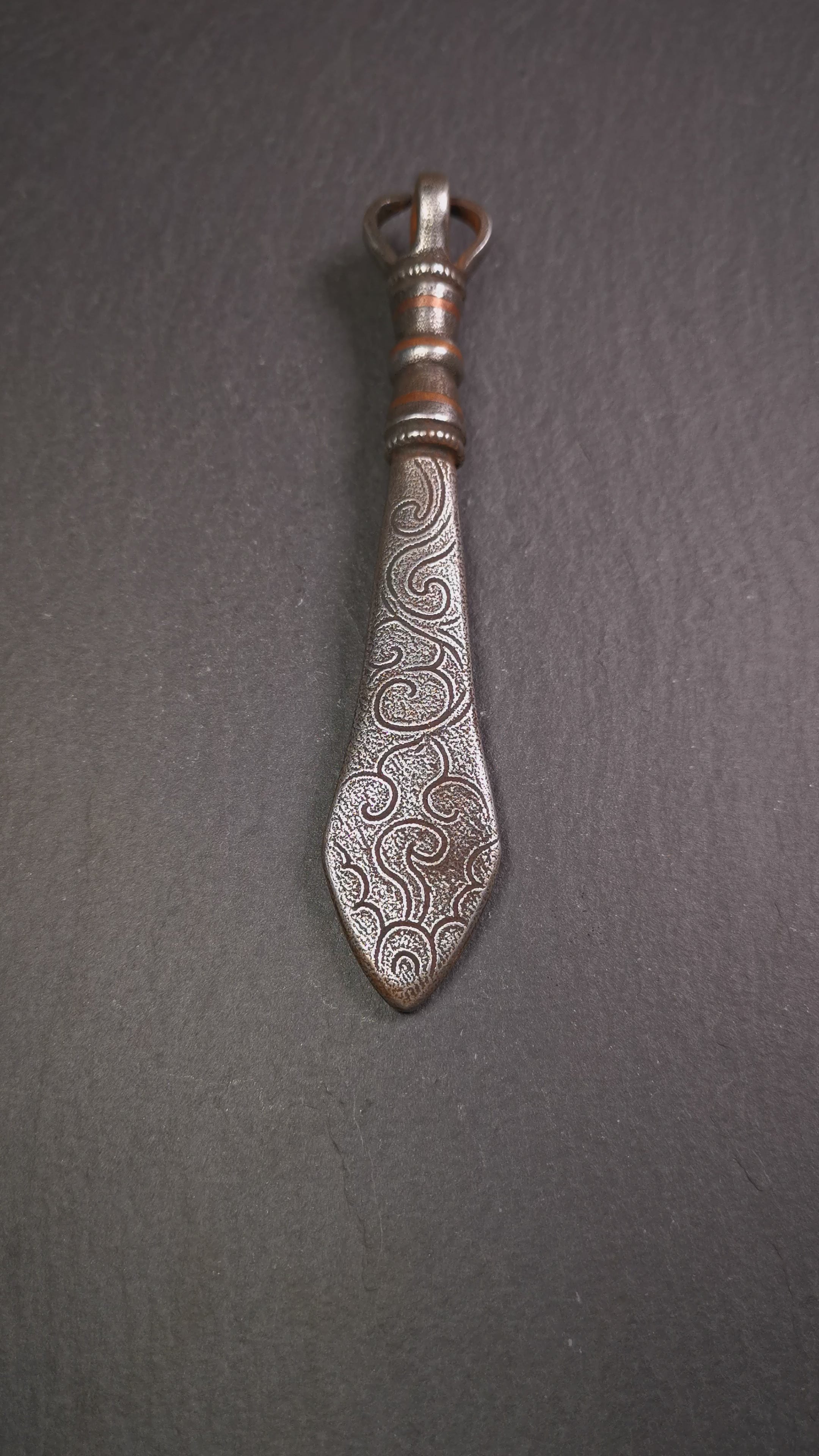 Tibetan Buddhist Ritual Implement Fire Vajra Sword of Manjushri 