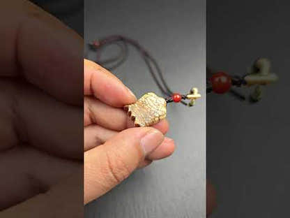 Old Citipati Skull Pendant | Tibetan Amulet