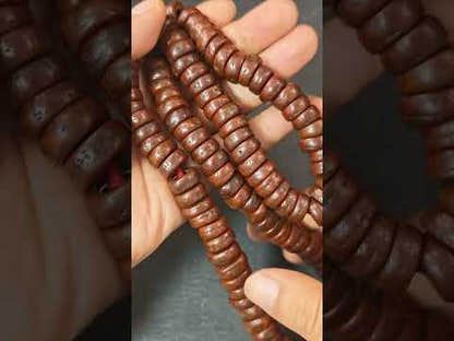 15mm Phoenix Eye Bodhi Seed Mala Blessed 108 Prayer Bead