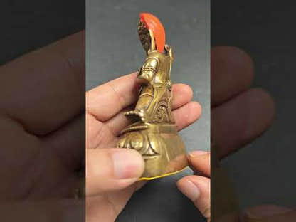 Vajrapani - Scared Tibetan Statue 40 Years Old 11cm Height