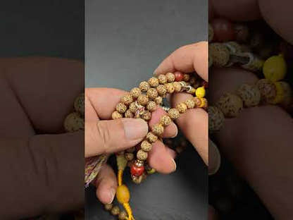 5+mm Lotus Seed Necklace Mala for Women