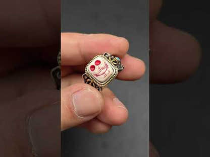 Silver Ring | Ivo Citipati Skull Master Ring