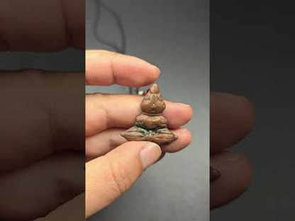 Copper Stupa + Vajra Pendant | Buddhist Tower