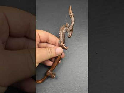 Red Copper Antelope Desktop Ornament