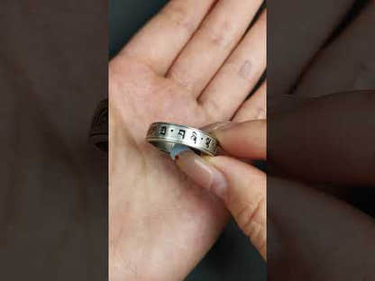 Silver Ring | Mantra of Drashi Lhamo