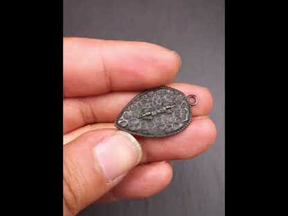 Skull Vajra Amulet 1.2"
