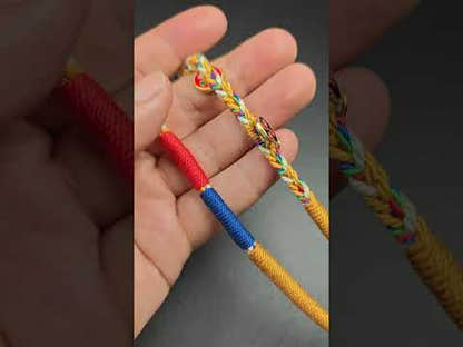 Amulette Tashi Lhamo peinte à la main | Gau Zashi Lhamo