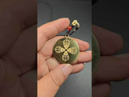 Mantra-Amulett der löwengesichtigen Dakini/Simhamukha-Amulett