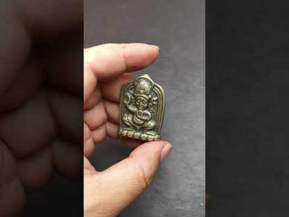 Vajrapani Amulet,Tibetan Buddhism Statue Badge,1.65"×1.14"
