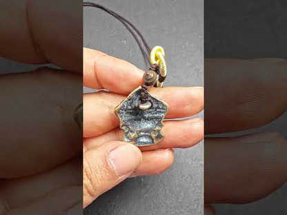 Antike Schatzvase Amulett - Tibetischer buddhistischer Talisman - Mani-Juwel-Glücksbringer