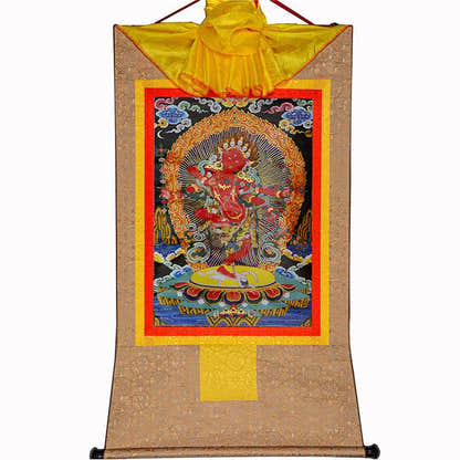 Kurukulla-Mother Buddha Kuru - Tibetan thangka painting, view 8